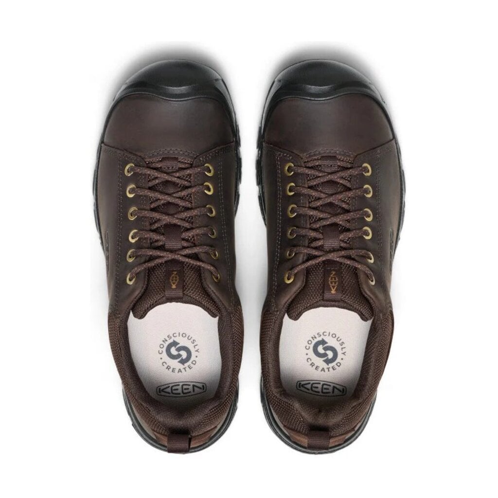 KEEN MEN'S TARGHEE IV OXFORD-JAVA/BLACK | BEND SHOE CO