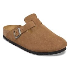 BIRKENSTOCK BOSTON SUEDE-DARK TEA | BEND SHOE CO