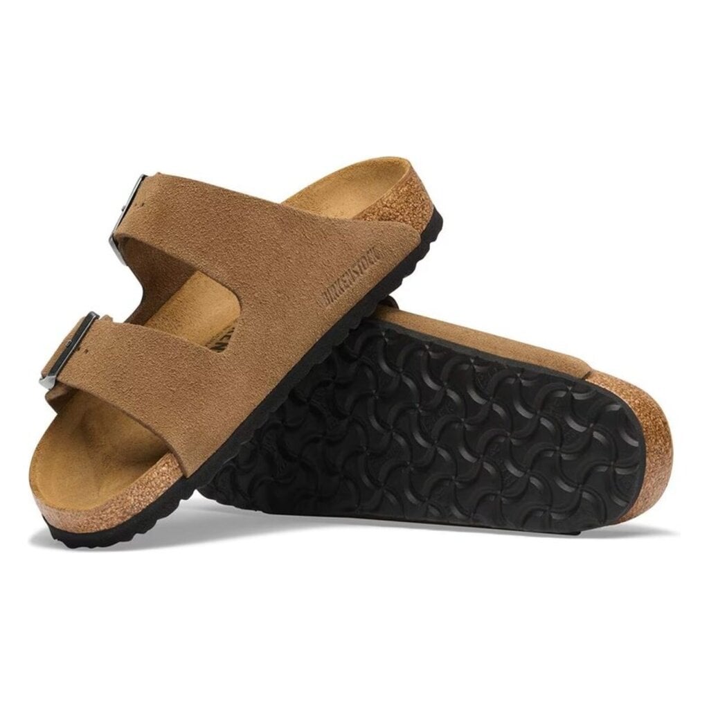 BIRKENSTOCK ARIZONA SUEDE-DARK TEA | BEND SHOE CO
