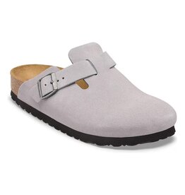 BIRKENSTOCK BOSTON SUEDE-LAVENDER SKY