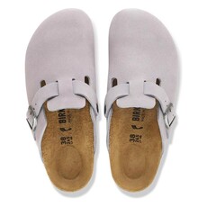 BIRKENSTOCK BOSTON SUEDE-LAVENDER SKY | BEND SHOE CO