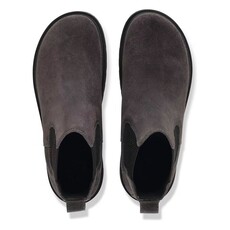BIRKENSTOCK HIGHWOOD SLIP ON SUEDE-VELVET GRAY | BEND SHOE CO