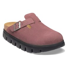 BIRKENSTOCK BOSTON CHUNKY SUEDE-PEPPER | BEND SHOE CO