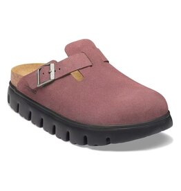 BIRKENSTOCK BOSTON CHUNKY SUEDE-PEPPER