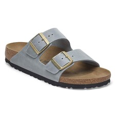 BIRKENSTOCK ARIZONA OILED LEATHER-BASALT GRAY | BEND SHOE CO
