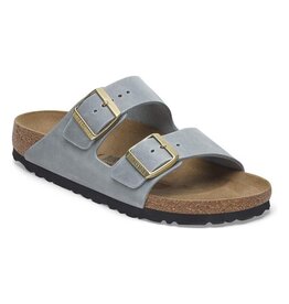 BIRKENSTOCK ARIZONA OILED LEATHER-BASALT GRAY