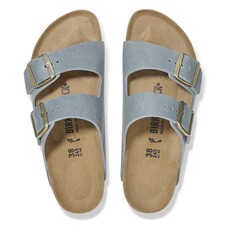 BIRKENSTOCK ARIZONA OILED LEATHER-BASALT GRAY | BEND SHOE CO