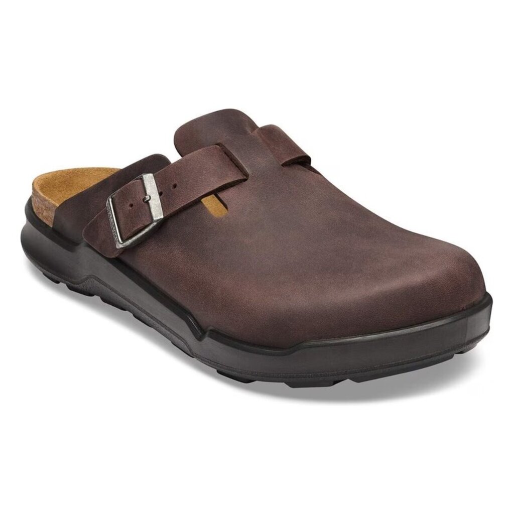 BIRKENSTOCK BOSTON CROSSTOWN OILED LEATHER-HABANA | BEND SHOE CO