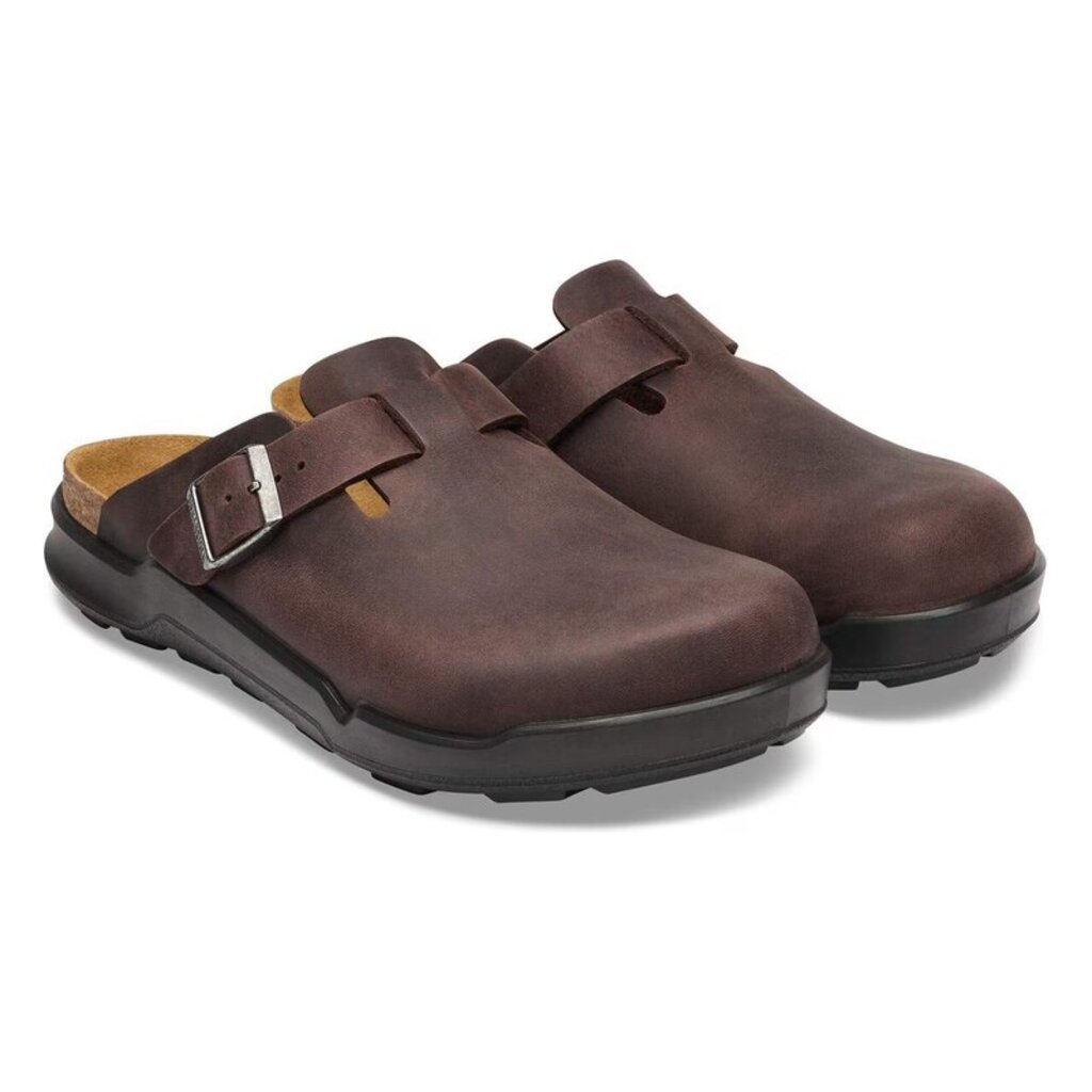 BIRKENSTOCK BOSTON CROSSTOWN OILED LEATHER-HABANA | BEND SHOE CO