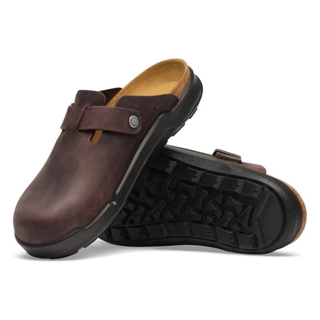 BIRKENSTOCK BOSTON CROSSTOWN OILED LEATHER-HABANA | BEND SHOE CO