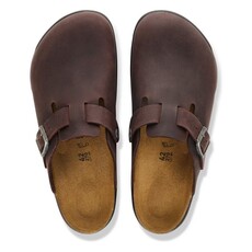 BIRKENSTOCK BOSTON CROSSTOWN OILED LEATHER-HABANA | BEND SHOE CO