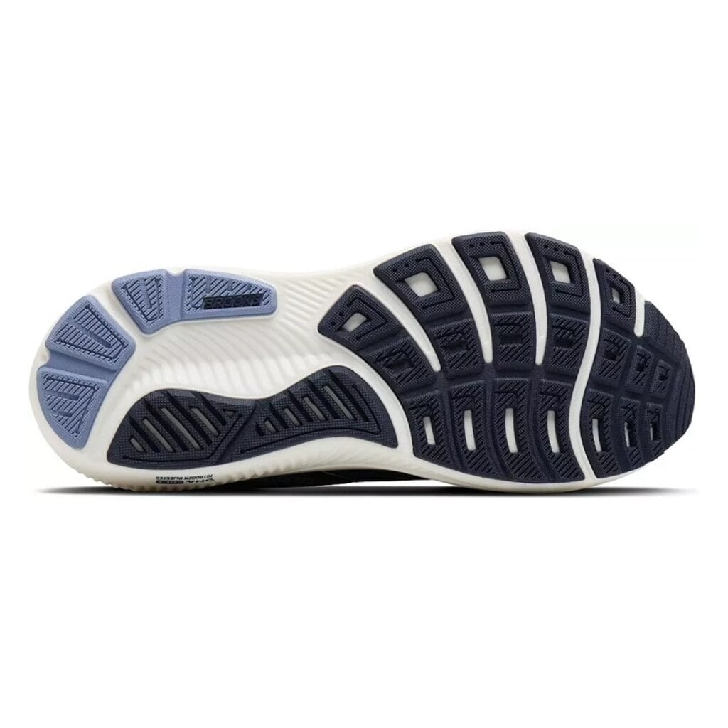 BROOKS WOMEN'S GHOST 18-NAVY/RAIN WASHED/COCONUT | BEND SHOE CO