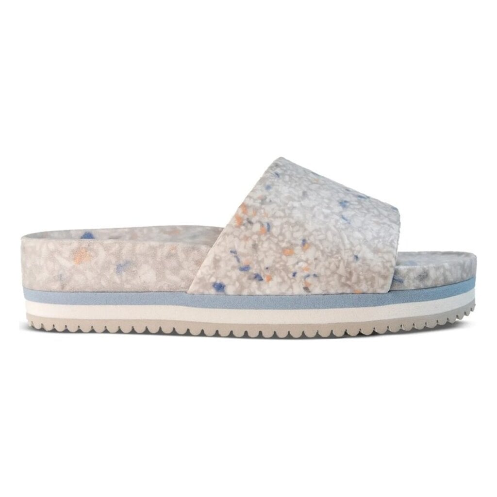 FLEKS EAST BEACH PLATFORM-FADED DENIM | BEND SHOE CO