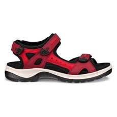 ECCO WOMEN'S YUCATAN-BRICK/CHILI RED | BEND SHOE CO
