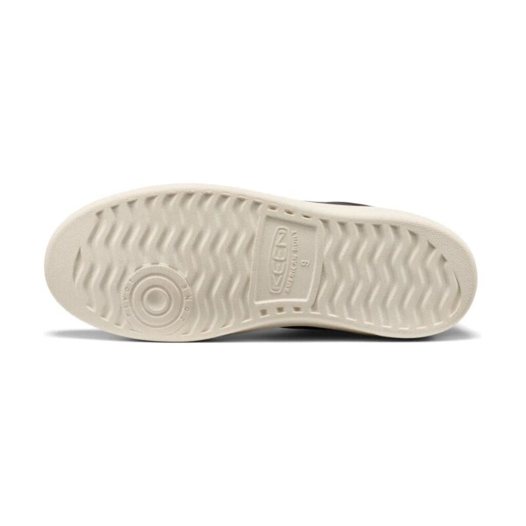 KEEN MEN'S KM1 LEATHER COURT-BLACK/BIRCH | BEND SHOE CO