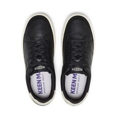 KEEN MEN'S KM1 LEATHER COURT-BLACK/BIRCH | BEND SHOE CO