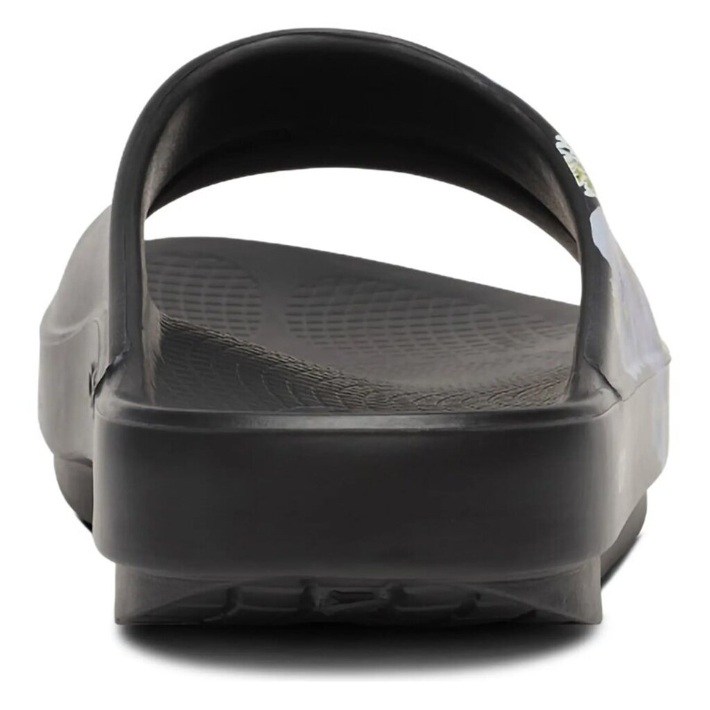 OOFOS OOAHH LIMITED SANDAL-BLACK BLOSSOM | BEND SHOE CO