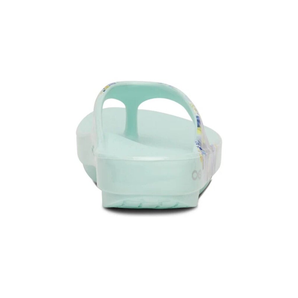 OOFOS OOAHH LIMITED SANDAL-MINT BLOSSOM | BEND SHOE CO