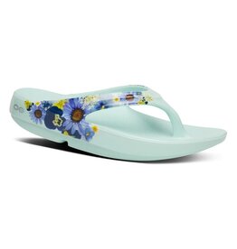 OOFOS OOLALA LIMITED SANDAL-MINT BLOSSOM