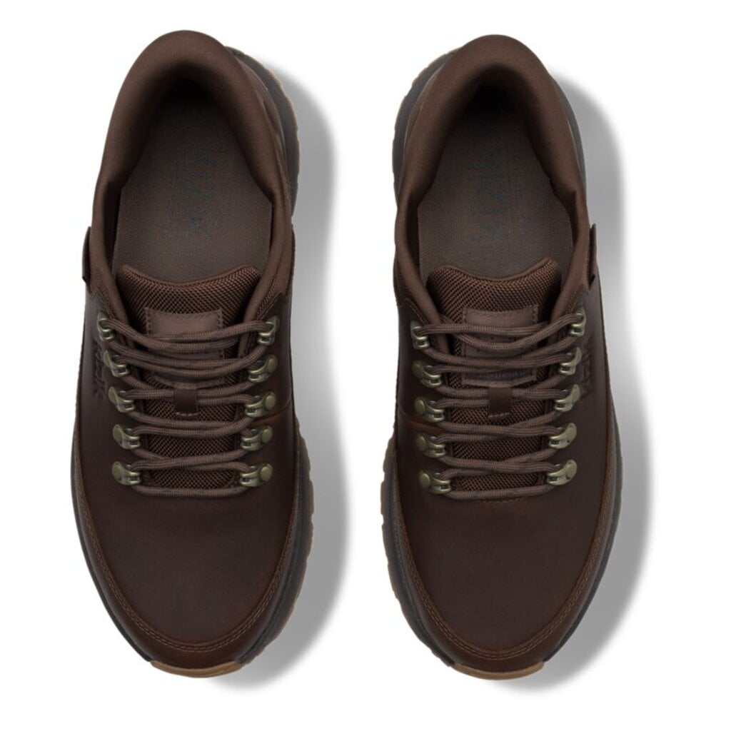 KIZIK MEN'S WASATCH LEATHER LOW SOFT SILT/DEMITASSE | BEND SHOE CO
