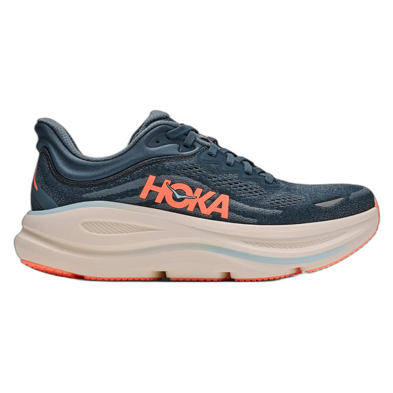 HOKA ONE ONE WOMEN'S BONDI 9-FADED NAVY/SLATE BLUE