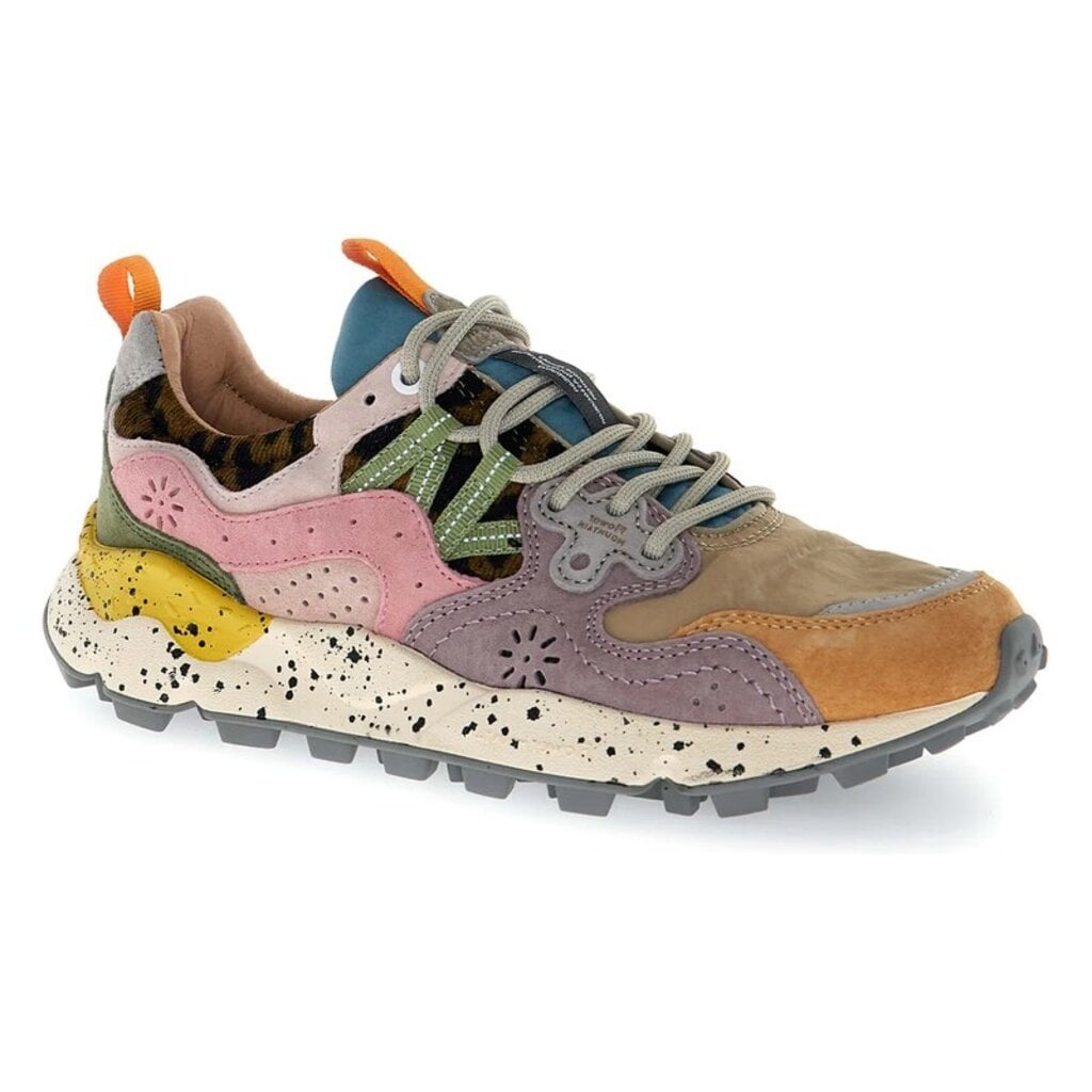 FLOWER MOUNTAIN WOMEN'S YAMANO 3-LEO/LIGHT MUSTARD/GREY | BEND SHOE CO