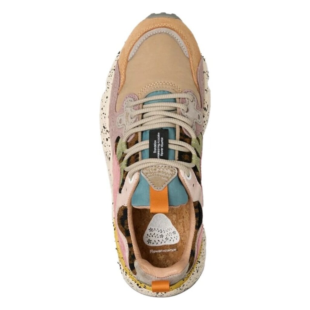 FLOWER MOUNTAIN WOMEN'S YAMANO 3-LEO/LIGHT MUSTARD/GREY | BEND SHOE CO