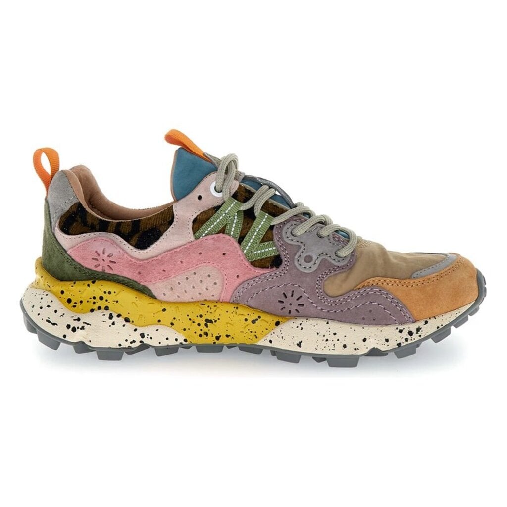 FLOWER MOUNTAIN WOMEN'S YAMANO 3-LEO/LIGHT MUSTARD/GREY | BEND SHOE CO