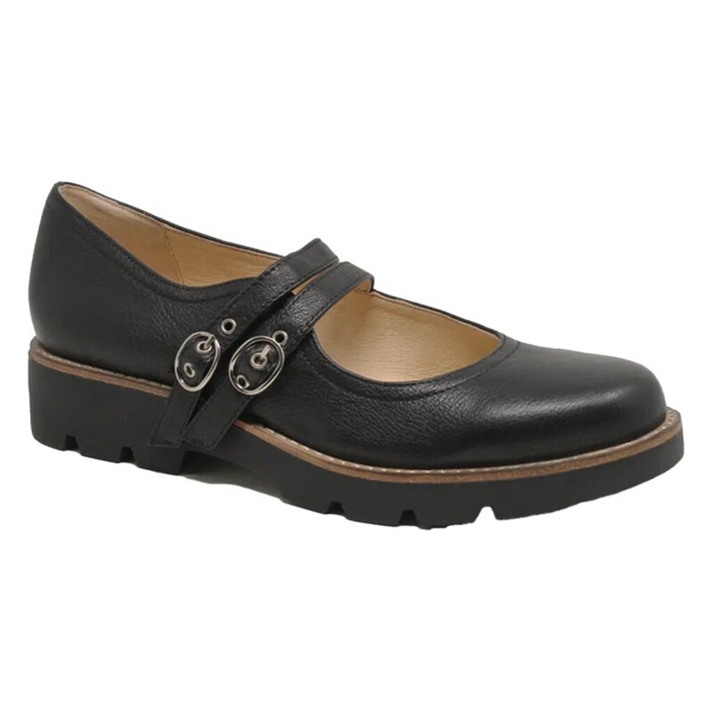 DJANGO & JULIETTE WOMEN'S DABBIE-BLACK/BLACK | BEND SHOE CO