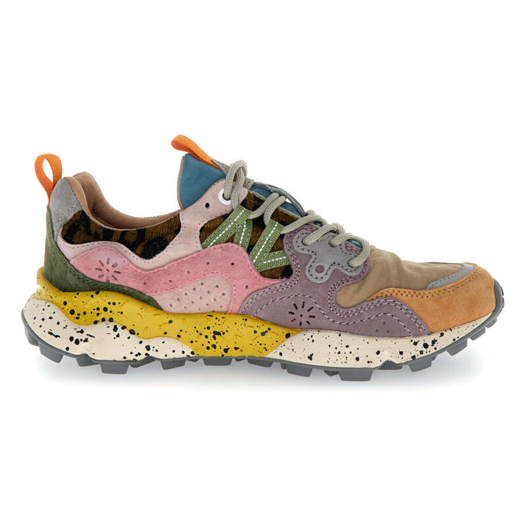 FLOWER MOUNTAIN WOMEN'S YAMANO 3-LEO/LIGHT MUSTARD/GREY | BEND SHOE CO