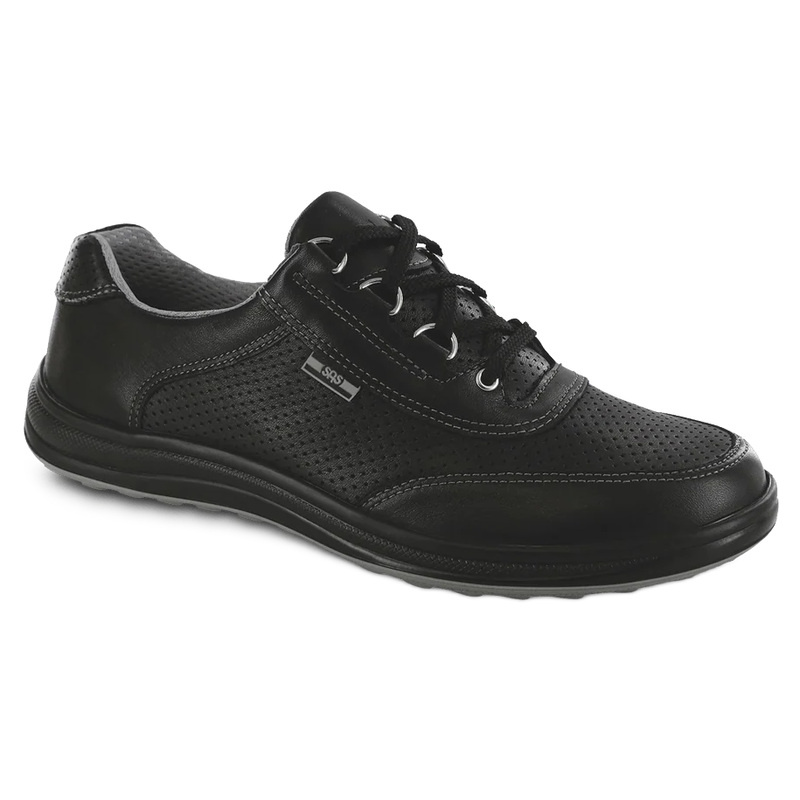 SAS SHOES WOMEN'S SPORTY LUX-BLACK PERF