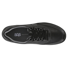 SAS SHOES WOMEN'S SPORTY LUX-BLACK PERF | BEND SHOE CO