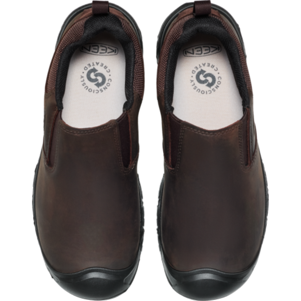 KEEN MEN'S TARGHEE IV SLIP ON-JAVA/BLACK | BEND SHOE CO