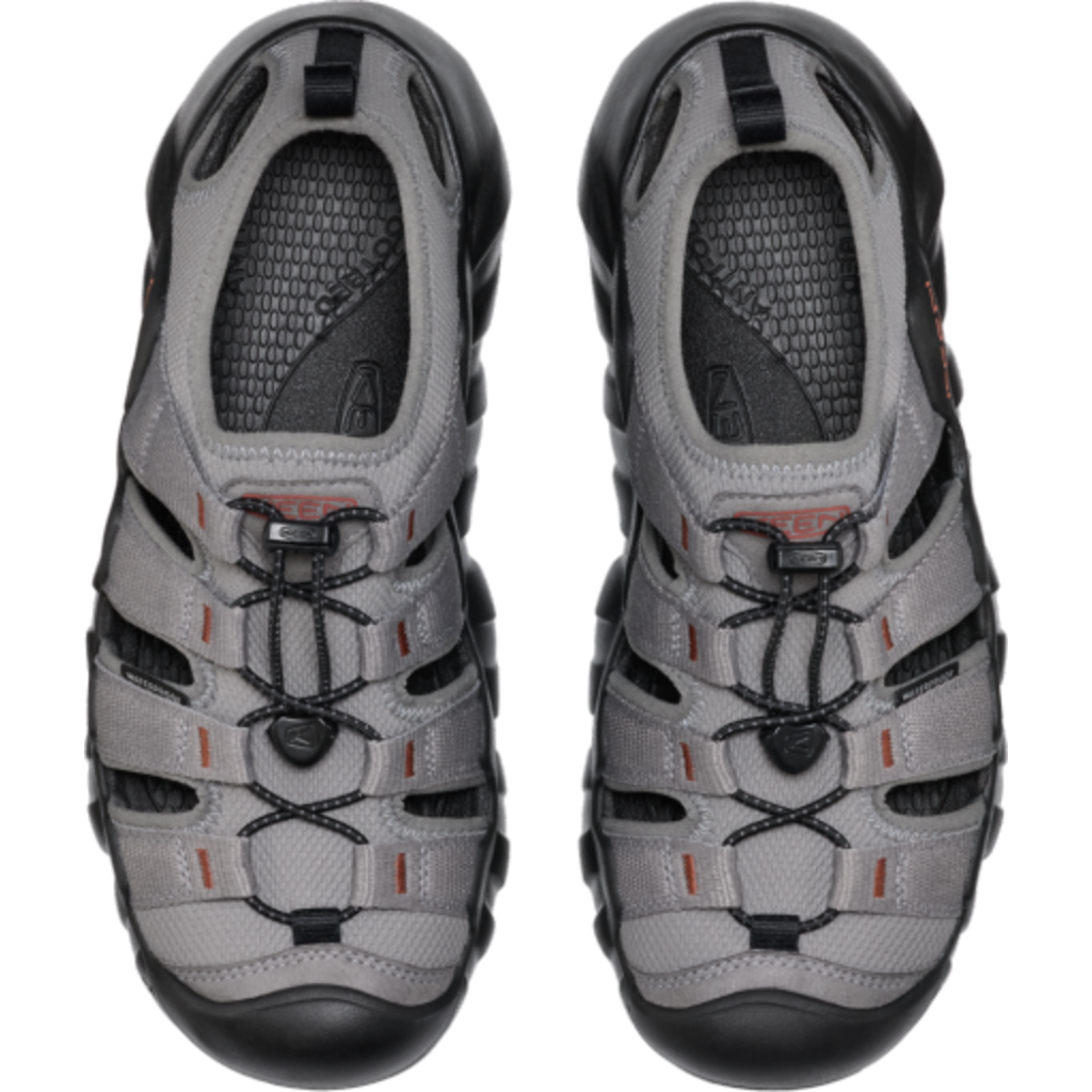 KEEN MEN'S HYPERPORT H2-STEEL GREY/BURNT BRICK