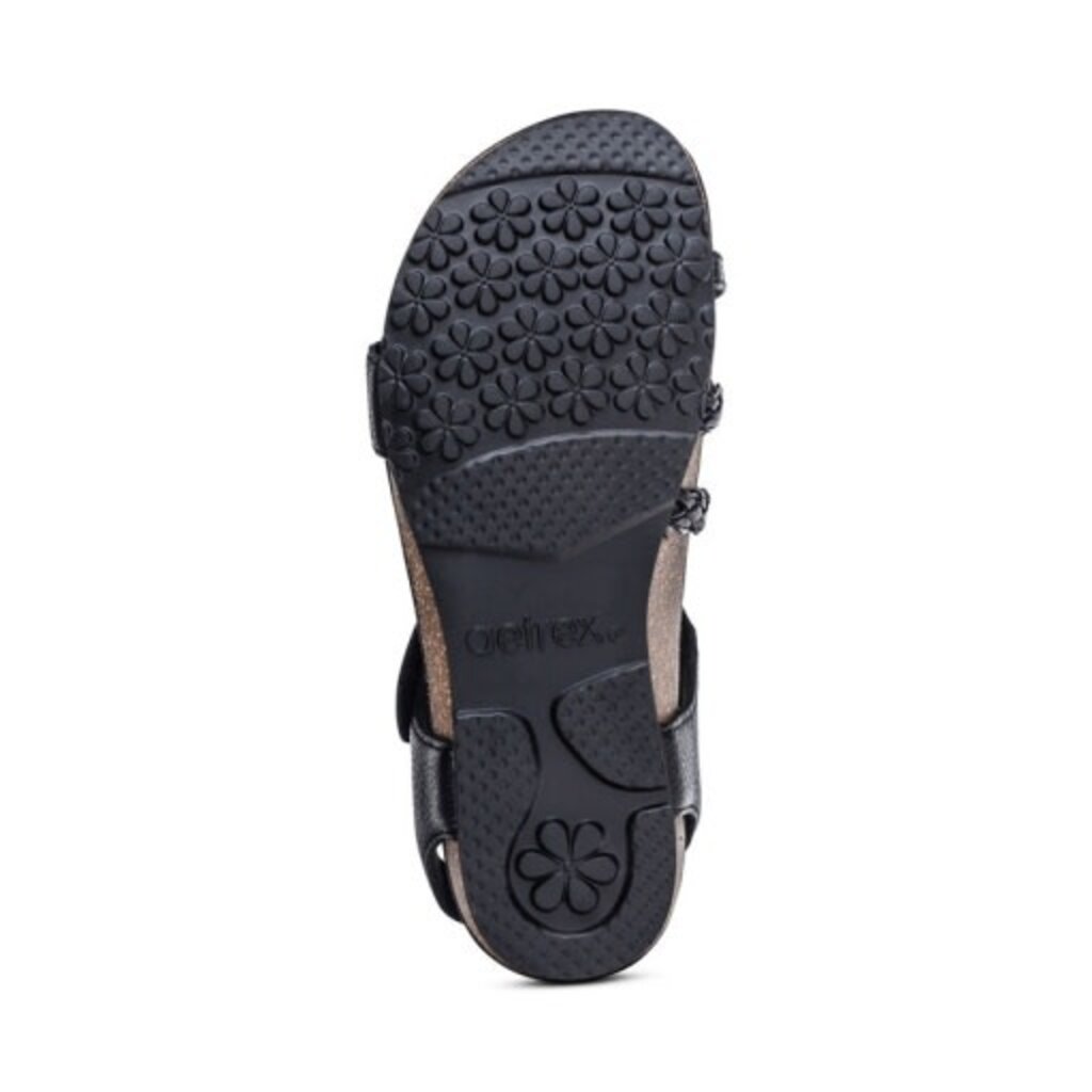 AETREX WOMEN'S JILLIAN-BLACK | BEND SHOE CO