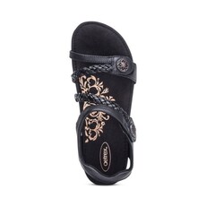 AETREX WOMEN'S JILLIAN-BLACK | BEND SHOE CO