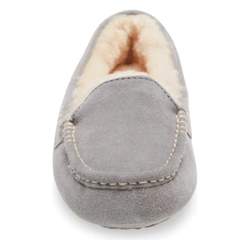 UGG WOMEN'S ANSLEY SLIPPER-LIGHT GREY | BEND SHOE CO