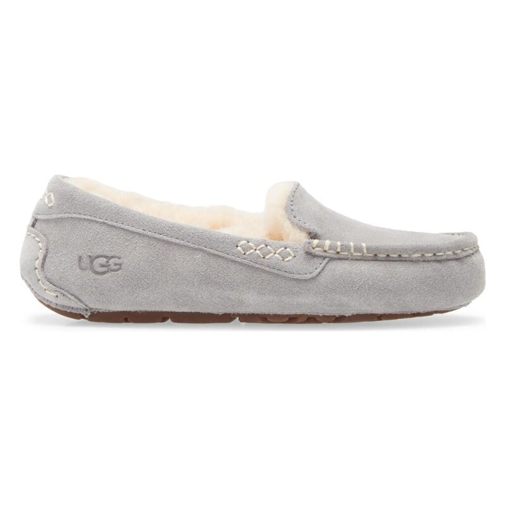 UGG WOMEN'S ANSLEY SLIPPER-LIGHT GREY | BEND SHOE CO