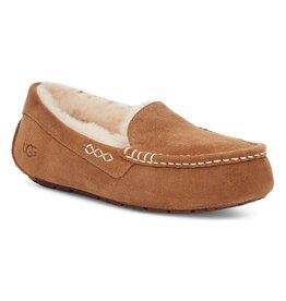 UGG WOMEN'S ANSLEY SLIPPER-CHESTNUT