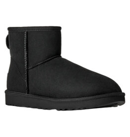 UGG WOMEN'S CLASSIC MINI II BOOT-BLACK
