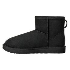 UGG WOMEN'S CLASSIC MINI II BOOT-BLACK | BEND SHOE CO