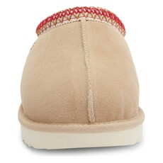 UGG WOMEN'S TASMAN II SLIPPER-SAND/DARK CHERRY