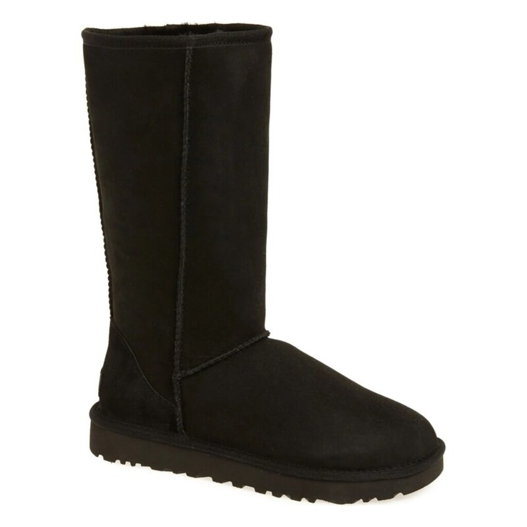 UGG WOMEN'S CLASSIC TALL II-BLACK | BEND SHOE CO