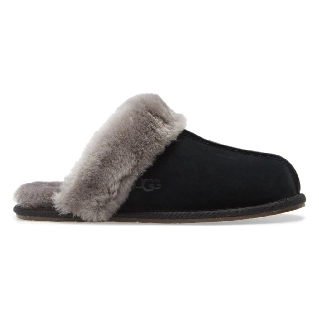 UGG WOMEN'S SCUFFETTE II SLIPPER-BLACK/GREY | BEND SHOE CO