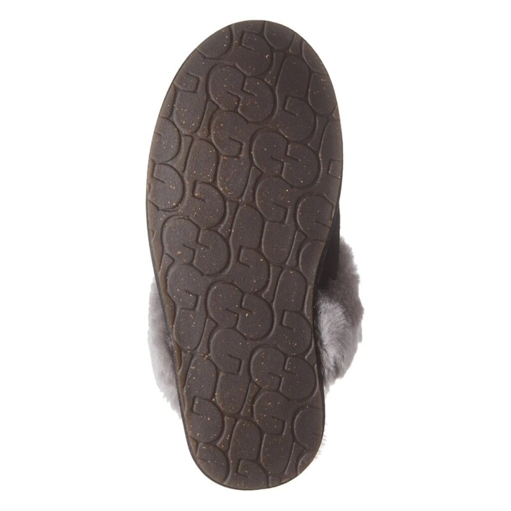 UGG WOMEN'S SCUFFETTE II SLIPPER-BLACK/GREY | BEND SHOE CO