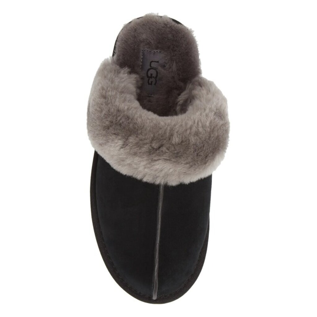 UGG WOMEN'S SCUFFETTE II SLIPPER-BLACK/GREY | BEND SHOE CO