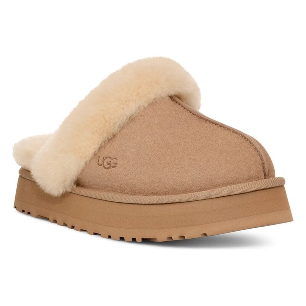 UGG WOMEN'S DISQUETTE SLIPPER-SAND | BEND SHOE CO