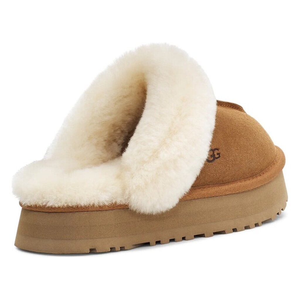 UGG WOMEN'S DISQUETTE SLIPPER-CHESTNUT | BEND SHOE CO