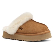 UGG WOMEN'S DISQUETTE SLIPPER-CHESTNUT | BEND SHOE CO