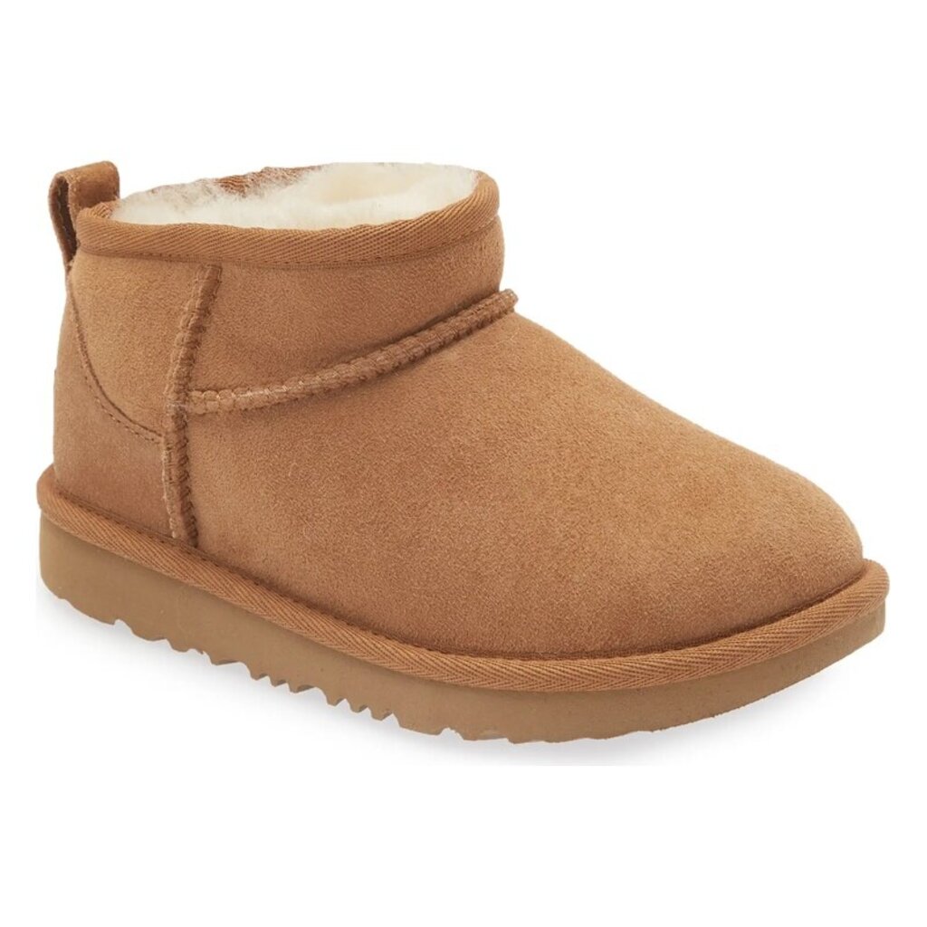 UGG KID'S CLASSIC ULTRA MINI-CHESTNUT